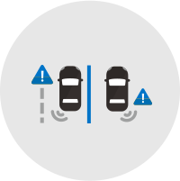 2022 Chevrolet Bolt EUV Safety Features: lane change alert side blind zone alert