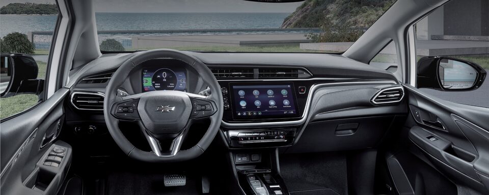 2022 Chevrolet Bolt EV Design: Interior Jet Black Leather Sheet