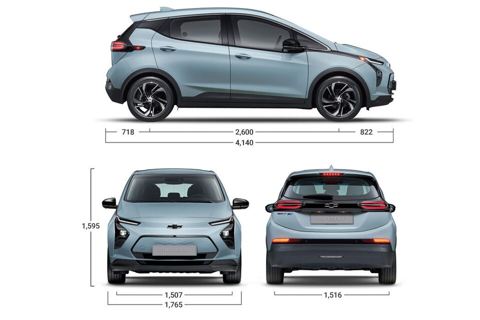 2022 Chevrolet Bolt EV Specification