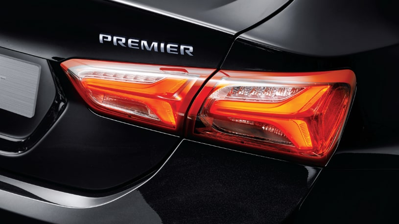 Rear safety reflector example