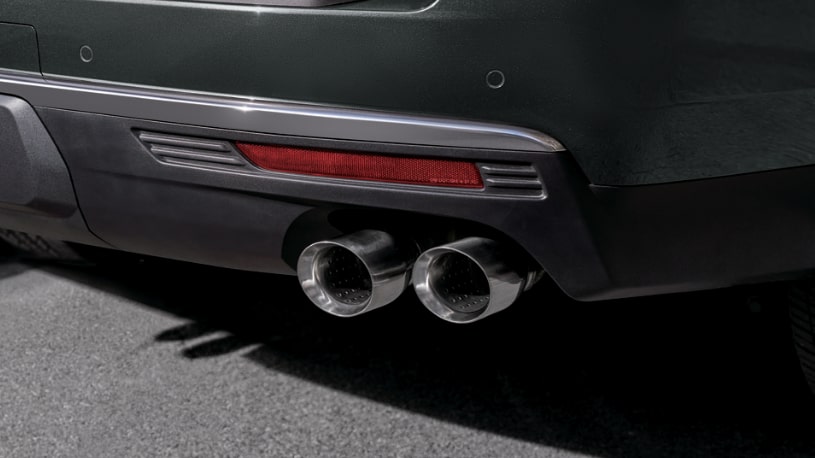Rear safety reflector example