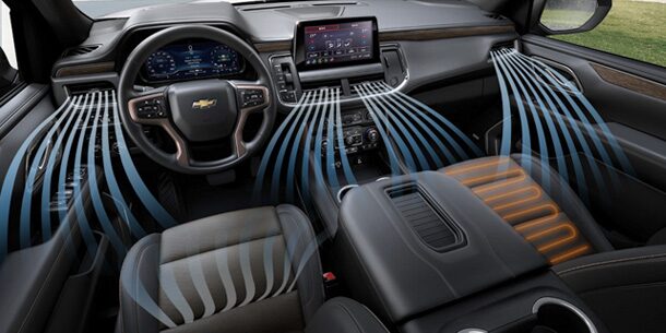 2022 Chevrolet tahoe Photography: Auto Cabin Climit Optimal control