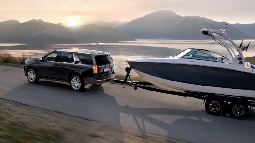 2022 Chevrolet tahoe Photography: Trailer system