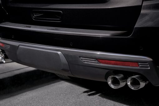 2022 Chevrolet tahoe Design: Exterior Quad muffler tip