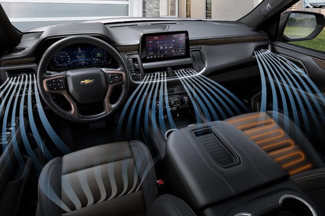 2022 Chevrolet tahoe Photography: Auto Cabin Climit Optimal control