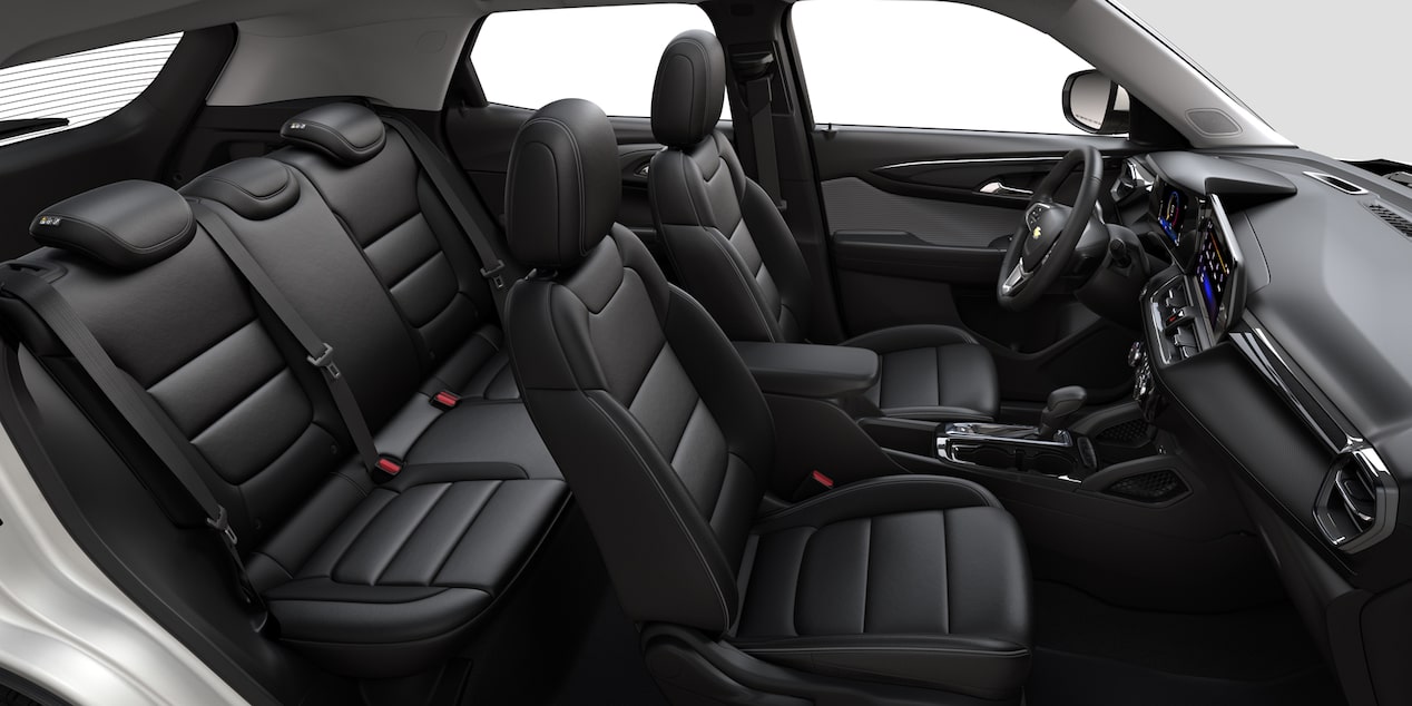 2025 Chevrolet Trailblazer CGI Photography: Interior Jet Black & Victoria Herringbone
