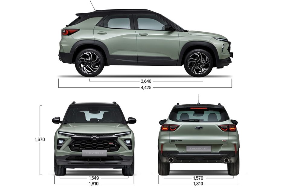 2024 Chevrolet trailblazer Specification_AWD