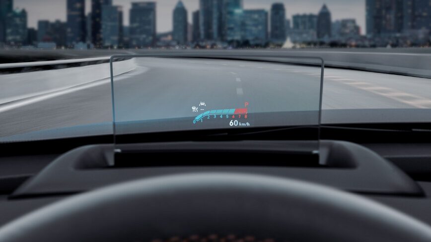 2022 Chevrolet trailblazer Photography: Combiner head-up display