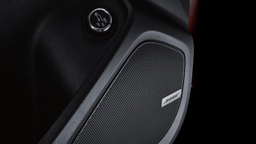 2022 Chevrolet trailblazer Photography: Bose® Premium 7 Speakers