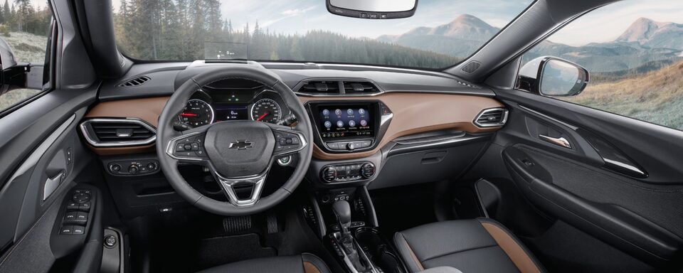 2022 Chevrolet Trailblazer Design: Interior Armond Butter Two Tone & Washed Denim Point
