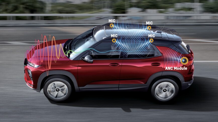 2022 Chevrolet Trailblazer Photography: Active Noise Cancellation
