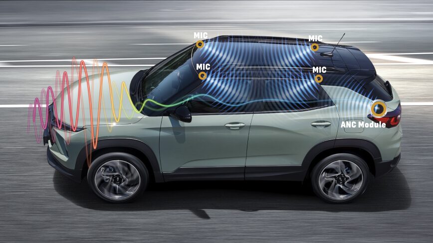 2024 Chevrolet trailblazer Photography: Noice Cancellation