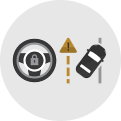 2024 Chevrolet trailblazer Safety Features: Lane Keep Assist with Lane Departure Warning