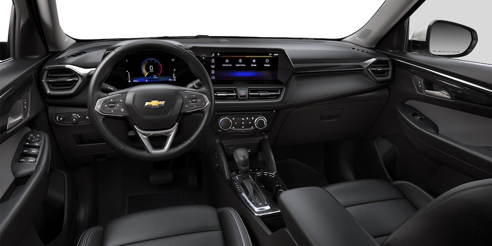 2024 Chevrolet Trailblazer CGI Photography: Interior Jet Black & Victoria Herringbone