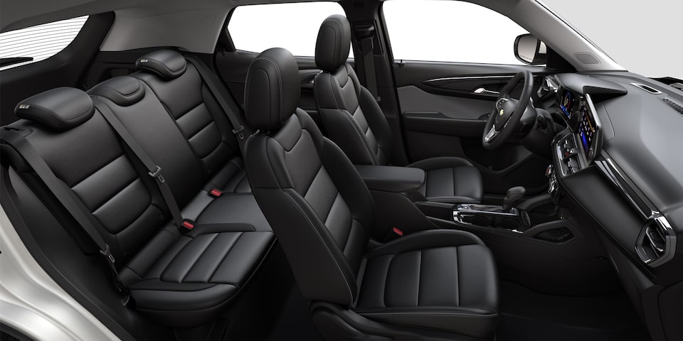 2024 Chevrolet Trailblazer CGI Photography: Interior Jet Black & Victoria Herringbone
