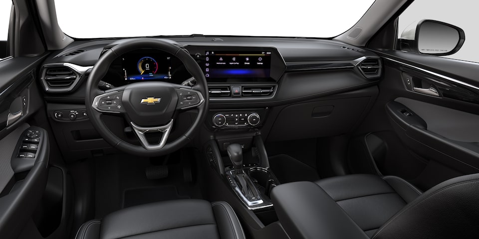 2024 Chevrolet Trailblazer CGI Photography: Interior Jet Black & Victoria Herringbone