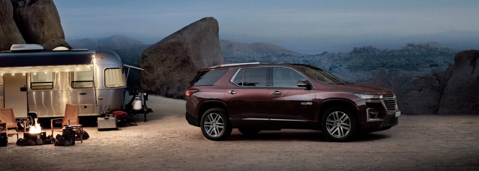 2022 Chevrolet Traverse Photography : Trailering Life style