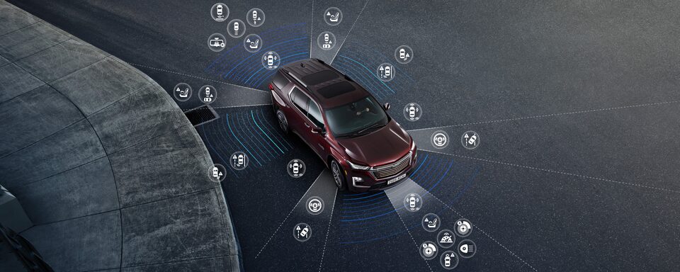 2022 Chevrolet Traverse Photography : 360 smart safety technology