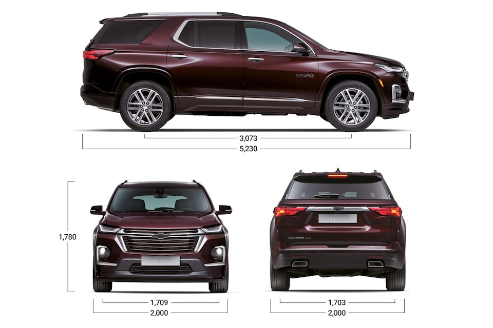 2022 Chevrolet Traverse Specification