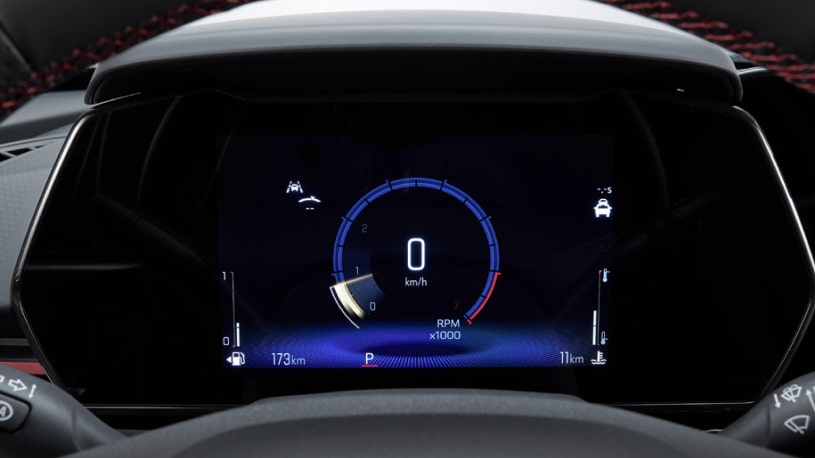 2024 Chevrolet trax cross over Photography: 8inch color cluster