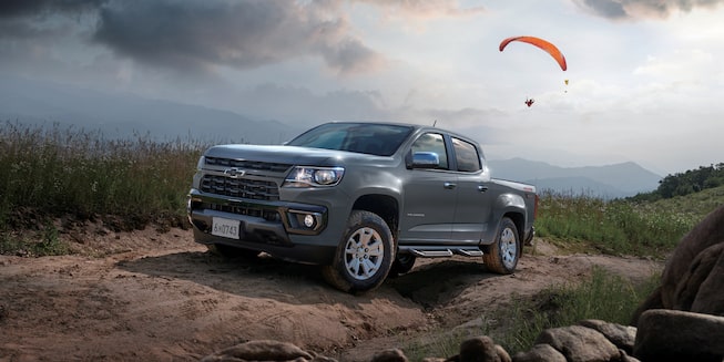 2022 Chevrolet Colorado Photography: Exterior passanger fornt 3/4 view