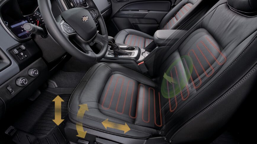 2022 Chevrolet Colorado Photography: Seats