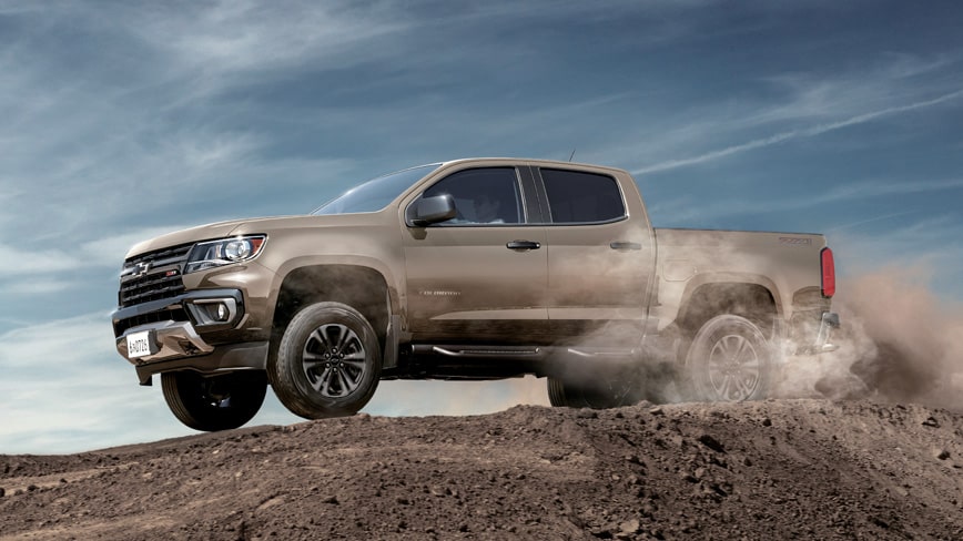 2022 Chevrolet Colorado Photography: Exterior passenger side view