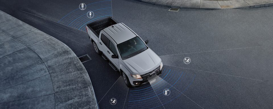 2022 Chevrolet Colorado Photography: Exterior from birdview