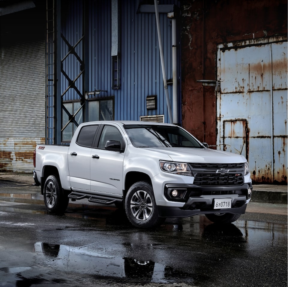 2022 Chevrolet Colorado Photography: Z71-X Exterior passanger front 3/4 view