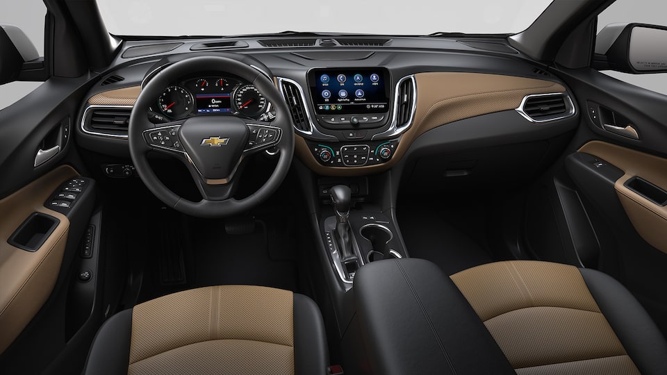 2022 Chevrolet Equinox CGI Photography: Interior Maple Sugar leather
